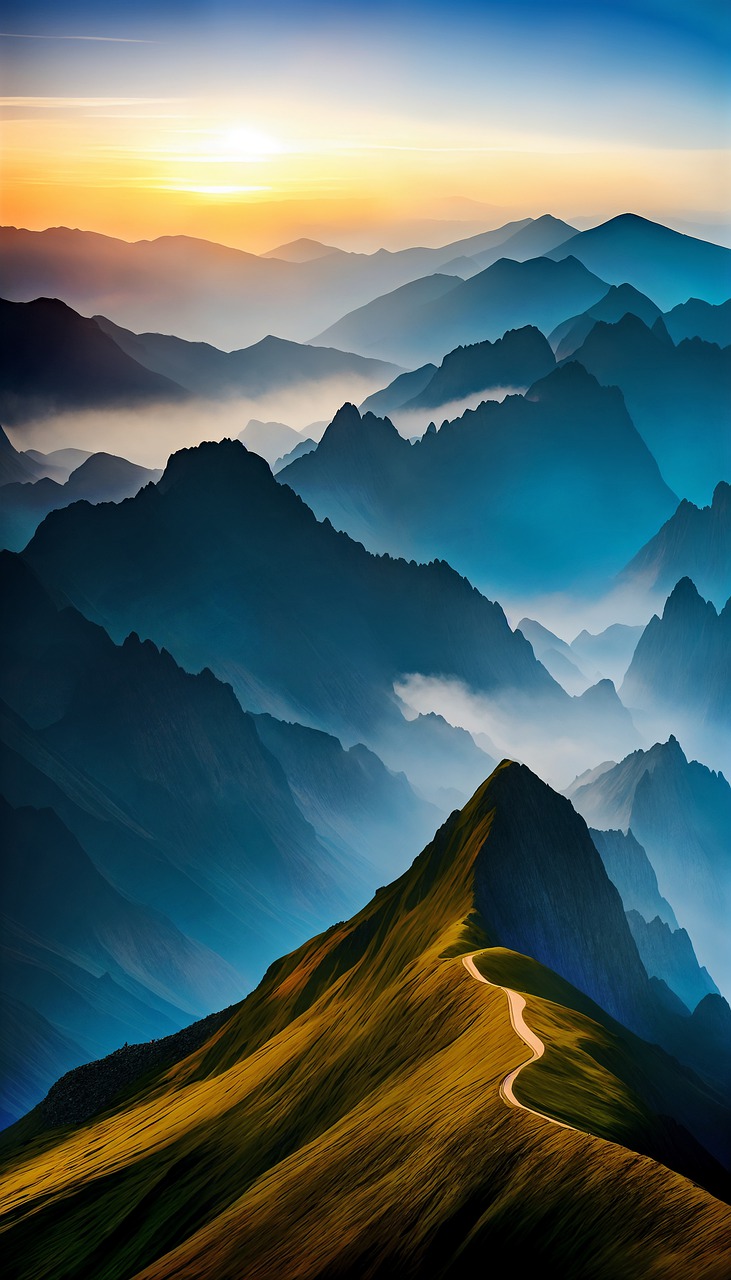 mountains, peaks, sunset-7627575.jpg